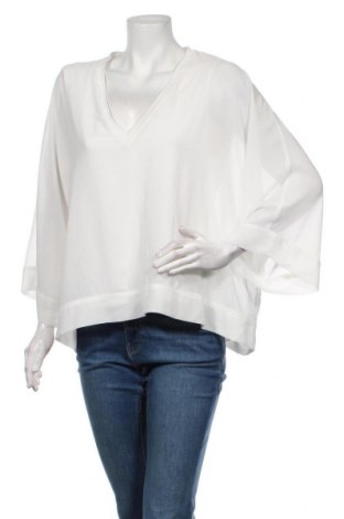 Дамска блуза Zara, Размер XL, Цвят Бял, Полиестер, Цена 26,00 лв.