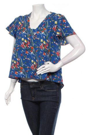Дамска блуза Zara, Размер S, Цвят Многоцветен, Полиестер, Цена 26,00 лв.