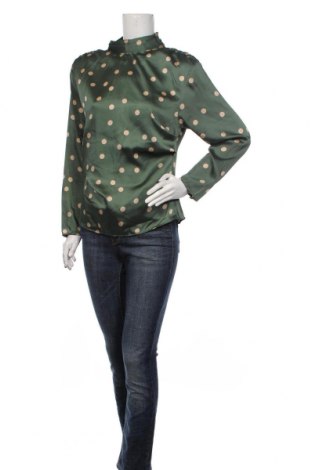 Damen Shirt Zara, Größe S, Farbe Grün, Polyester, Preis 23,66 €