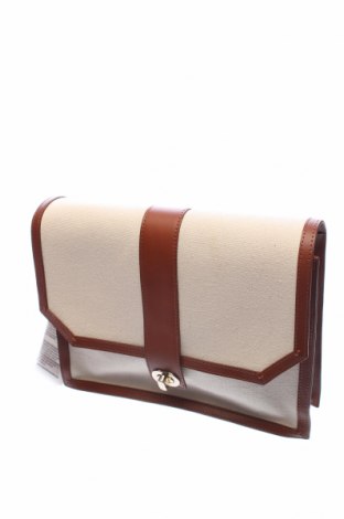 Γυναικεία τσάντα, Χρώμα Καφέ, Γνήσιο δέρμα, κλωστοϋφαντουργικά προϊόντα, Τιμή 32,12 €