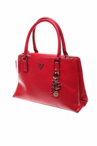 Дамска чанта Guess, Цвят Червен, Еко кожа, Цена 239,25 лв.
