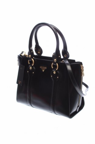Γυναικεία τσάντα Guess, Χρώμα Μαύρο, Δερματίνη, Τιμή 134,93 €