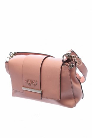 Γυναικεία τσάντα Guess, Χρώμα Ρόζ , Δερματίνη, Τιμή 86,24 €