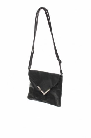 Дамска чанта H&M, Цвят Черен, Еко кожа, Цена 14,35 лв.
