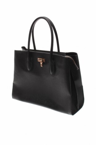 Дамска чанта H&M, Цвят Черен, Еко кожа, Цена 41,00 лв.