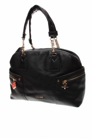 Дамска чанта Liu Jo, Цвят Черен, Еко кожа, Цена 246,75 лв.