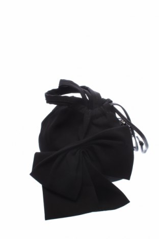 Дамска чанта Paule Ka, Цвят Черен, Текстил, Цена 181,47 лв.
