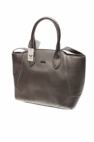 Дамска чанта Roxy, Цвят Сив, Еко кожа, Цена 81,75 лв.