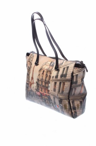 Γυναικεία τσάντα Y Not, Χρώμα Πολύχρωμο, Δερματίνη, Τιμή 60,98 €