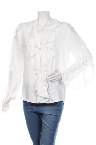 Дамска риза Rinascimento, Размер L, Цвят Бял, Полиестер, Цена 104,30 лв.