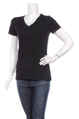 Γυναικείο t-shirt, Μέγεθος S, Χρώμα Μαύρο, 56% βαμβάκι, 37% μοντάλ, 7% ελαστάνη, Τιμή 11,86 €