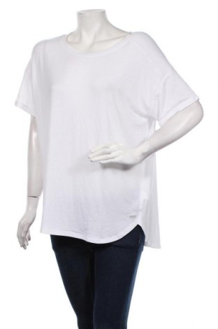 Női póló, Méret XL, Szín Fehér, 62% poliészter, 33% viszkóz, 5% elasztán, Ár 3 298 Ft