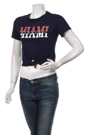 Γυναικείο t-shirt H&M Divided, Μέγεθος S, Χρώμα Μπλέ, Βαμβάκι, Τιμή 13,61 €