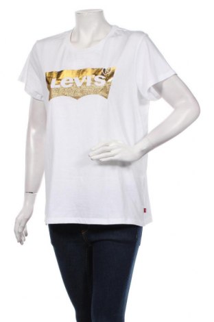 Damski T-shirt Levi's, Rozmiar XL, Kolor Biały, Bawełna, Cena 119,55 zł