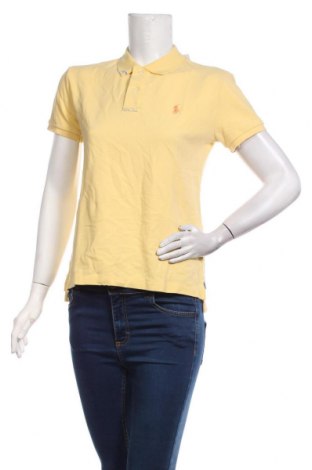 Γυναικείο t-shirt Polo By Ralph Lauren, Μέγεθος S, Χρώμα Κίτρινο, Βαμβάκι, Τιμή 58,45 €