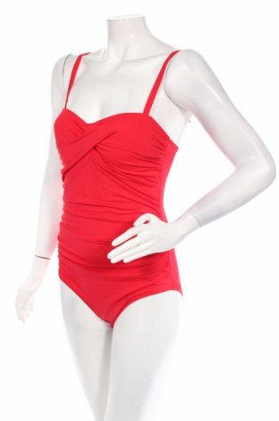 Costum de baie de damă Iris & Lilly, Mărime M, Culoare Roșu, 80% poliamidă, 20% elastan, Preț 170,23 Lei