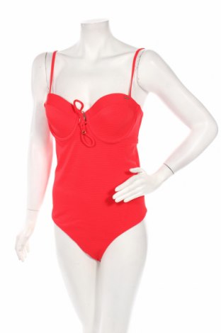Damen-Badeanzug Superdry, Größe L, Farbe Rot, 86% Polyamid, 14% Elastan, Preis 65,28 €