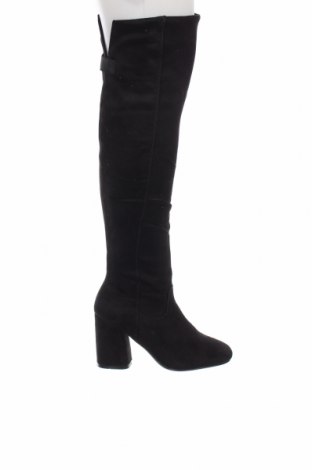 Γυναικείες μπότες, Μέγεθος 36, Χρώμα Μαύρο, Κλωστοϋφαντουργικά προϊόντα, Τιμή 40,92 €