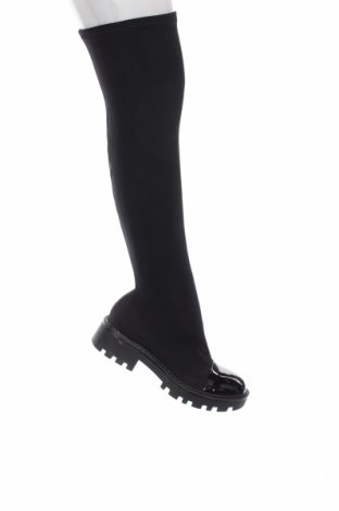 Γυναικείες μπότες Primadonna, Μέγεθος 38, Χρώμα Μαύρο, Κλωστοϋφαντουργικά προϊόντα, δερματίνη, Τιμή 31,18 €