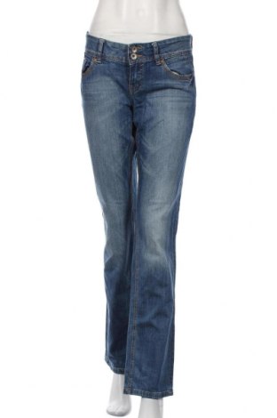 Dámské džíny  Edc By Esprit, Velikost L, Barva Modrá, 99% bavlna, 1% elastan, Cena  558,00 Kč