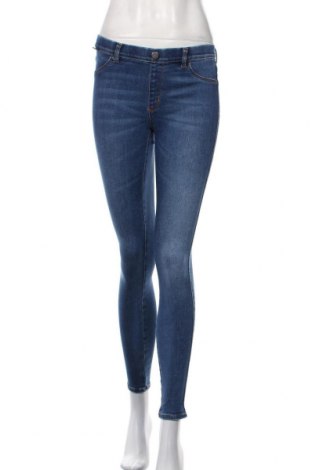 Damskie jeansy Love Moschino, Rozmiar S, Kolor Niebieski, 92% bawełna, 6% poliester, 2% elastyna, Cena 390,22 zł
