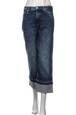 Дамски дънки Pepe Jeans, Размер M, Цвят Син, 98% памук, 2% еластан, Цена 141,75 лв.