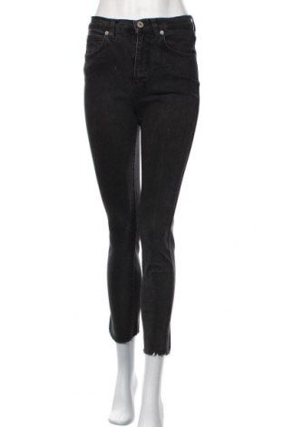 Damskie jeansy Pull&Bear, Rozmiar S, Kolor Czarny, 98% bawełna, 2% elastyna, Cena 131,14 zł