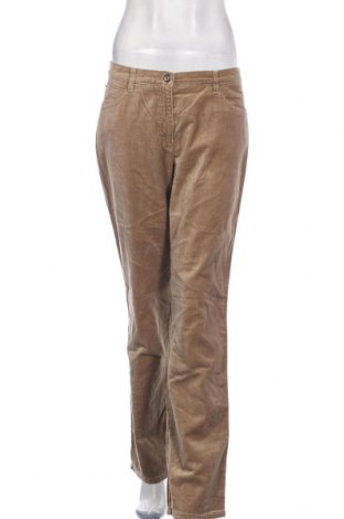 Дамски джинси Brax, Размер L, Цвят Бежов, 95% памук, 5% еластан, Цена 57,75 лв.