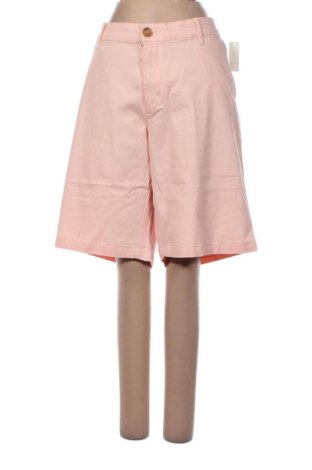 Дамски къс панталон, Размер XXL, Цвят Розов, 97% памук, 3% еластан, Цена 23,40 лв.