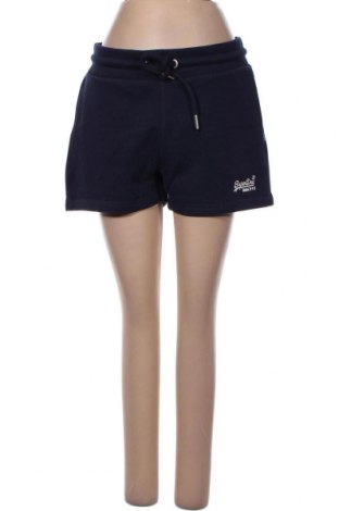 Γυναικείο κοντό παντελόνι Superdry, Μέγεθος M, Χρώμα Μπλέ, 72% βαμβάκι, 28% πολυεστέρας, Τιμή 30,62 €