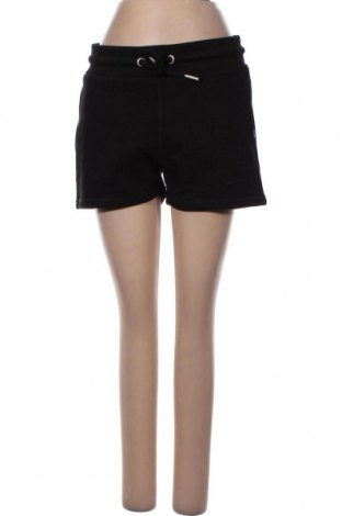 Γυναικείο κοντό παντελόνι Superdry, Μέγεθος S, Χρώμα Μαύρο, 72% βαμβάκι, 28% πολυεστέρας, Τιμή 30,62 €