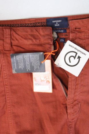 Γυναικείο κοντό παντελόνι Superdry, Μέγεθος M, Χρώμα Καφέ, Τιμή 51,03 €