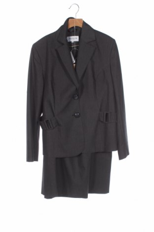 Damen Kostüm Guy Laroche, Größe L, Farbe Grau, 63% Viskose, 34% Polyester, 3% Elastan, Preis 105,77 €