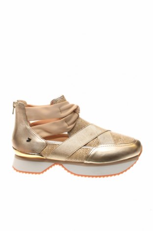 Γυναικεία παπούτσια Gioseppo, Μέγεθος 39, Χρώμα Χρυσαφί, Κλωστοϋφαντουργικά προϊόντα, δερματίνη, Τιμή 67,42 €
