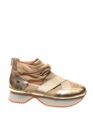 Γυναικεία παπούτσια Gioseppo, Μέγεθος 37, Χρώμα Χρυσαφί, Κλωστοϋφαντουργικά προϊόντα, δερματίνη, Τιμή 67,42 €