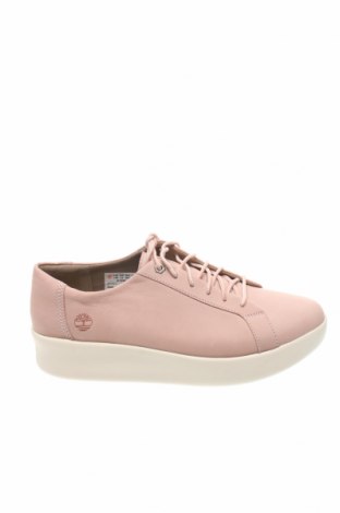 Дамски обувки Timberland, Размер 38, Цвят Розов, Естествена кожа, Цена 216,75 лв.