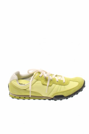 Дамски обувки Timberland, Размер 39, Цвят Зелен, Естествен велур, текстил, Цена 209,25 лв.