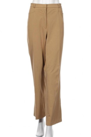 Дамски панталон Gerry Weber, Размер XXL, Цвят Бежов, 90% полиестер, 10% еластан, Цена 44,00 лв.