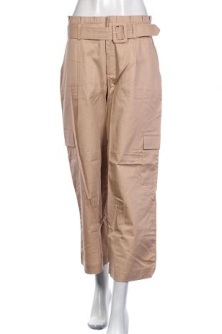 Γυναικείο παντελόνι Ichi, Μέγεθος M, Χρώμα  Μπέζ, Τιμή 10,11 €