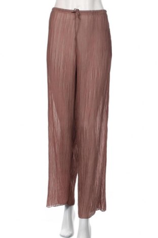 Дамски панталон Zara, Размер L, Цвят Кафяв, Цена 35,00 лв.