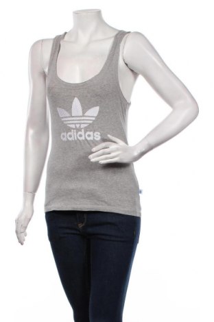 Damska koszulka na ramiączkach Adidas Originals, Rozmiar S, Kolor Szary, 95% bawełna, 5% elastyna, Cena 134,34 zł