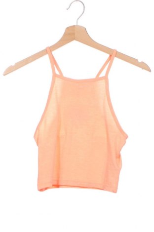 Γυναικείο αμάνικο μπλουζάκι H&M Divided, Μέγεθος XS, Χρώμα Πορτοκαλί, 55% βαμβάκι, 40% πολυεστέρας, 5% ελαστάνη, Τιμή 12,99 €
