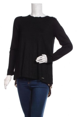 Дамски пуловер Amy Vermont, Размер M, Цвят Черен, 72% вискоза, 28% полиамид, Цена 32,00 лв.