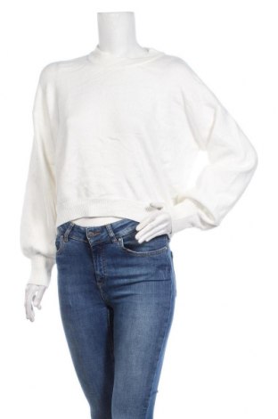 Дамски пуловер Ardene, Размер M, Цвят Бял, 54% вискоза, 28% полиестер, 18% полиамид, Цена 33,60 лв.