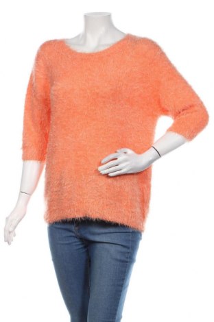 Дамски пуловер Atmosphere, Размер L, Цвят Оранжев, 69% полиамид, 31% акрил, Цена 33,60 лв.