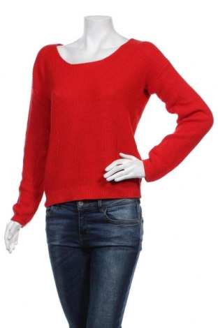 Дамски пуловер Cache Cache, Размер M, Цвят Червен, Цена 33,60 лв.