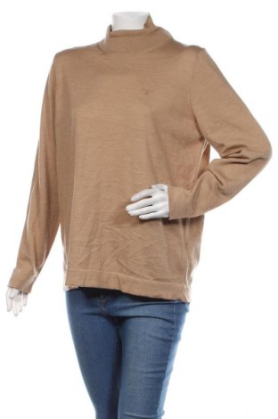 Γυναικείο πουλόβερ Gant, Μέγεθος XXL, Χρώμα  Μπέζ, 100% μαλλί, Τιμή 57,15 €