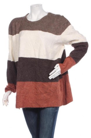 Дамски пуловер George, Размер XXL, Цвят Многоцветен, 72% акрил, 25% полиестер, 3% еластан, Цена 33,60 лв.