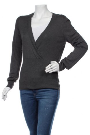 Γυναικείο πουλόβερ H&M, Μέγεθος M, Χρώμα Γκρί, 55% βισκόζη, 35% πολυαμίδη, 10% μαλλί, Τιμή 11,88 €
