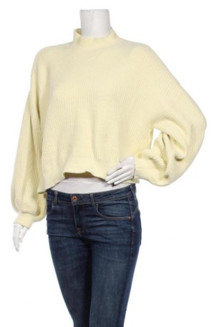 Дамски пуловер Jennyfer, Размер L, Цвят Жълт, Цена 30,24 лв.